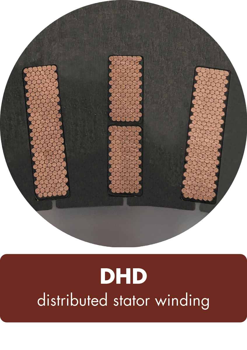DHD - Distributed stator winding